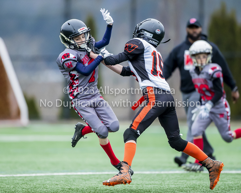 Warriors westshore Wolverines Saanich GVMFA  Goudy Langford football