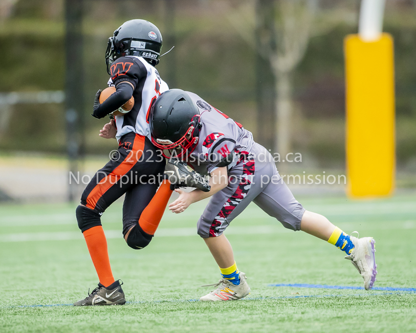 Warriors westshore Wolverines Saanich GVMFA  Goudy Langford football