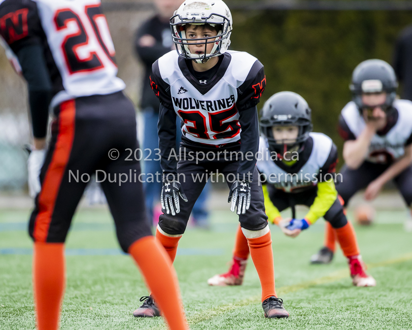 Warriors westshore Wolverines Saanich GVMFA  Goudy Langford football