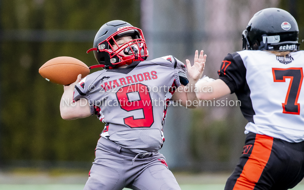 Warriors westshore Wolverines Saanich GVMFA  Goudy Langford football