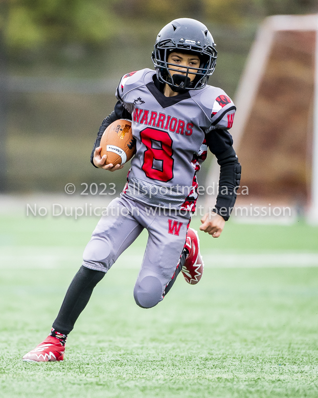 Warriors westshore Wolverines Saanich GVMFA  Goudy Langford football