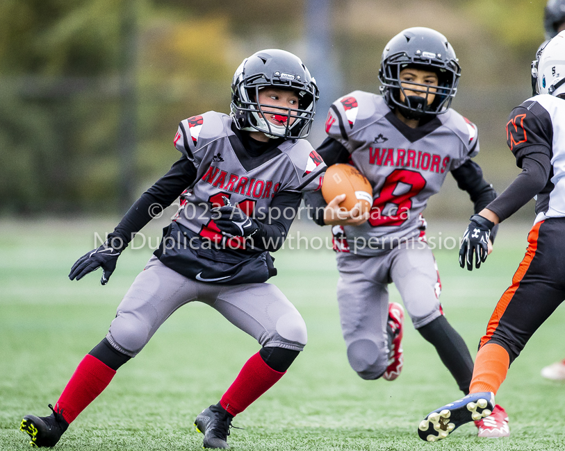 Warriors westshore Wolverines Saanich GVMFA  Goudy Langford football