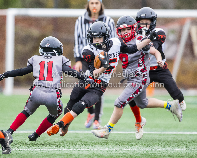 Warriors westshore Wolverines Saanich GVMFA  Goudy Langford football