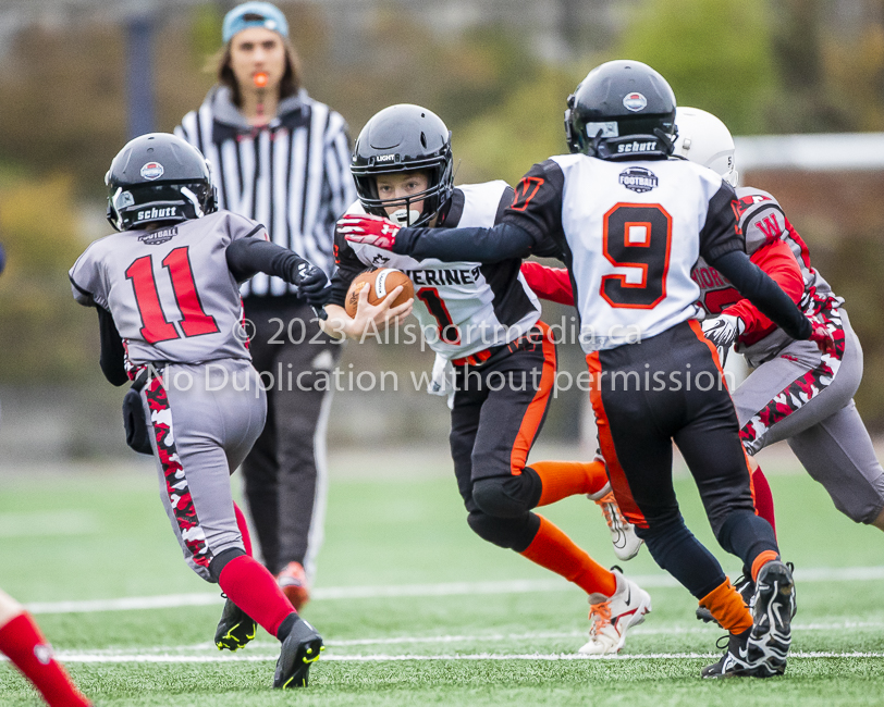 Warriors westshore Wolverines Saanich GVMFA  Goudy Langford football