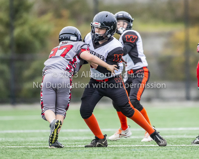 Warriors westshore Wolverines Saanich GVMFA  Goudy Langford football