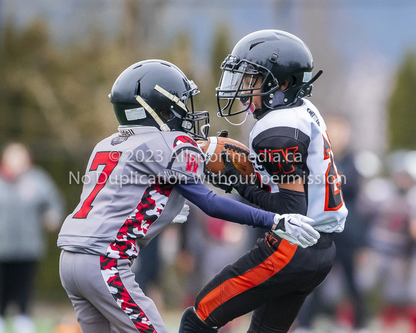 Warriors westshore Wolverines Saanich GVMFA  Goudy Langford football