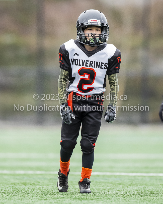 Warriors westshore Wolverines Saanich GVMFA  Goudy Langford football