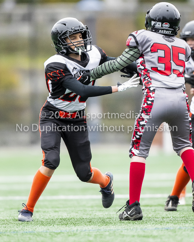 Warriors westshore Wolverines Saanich GVMFA  Goudy Langford football