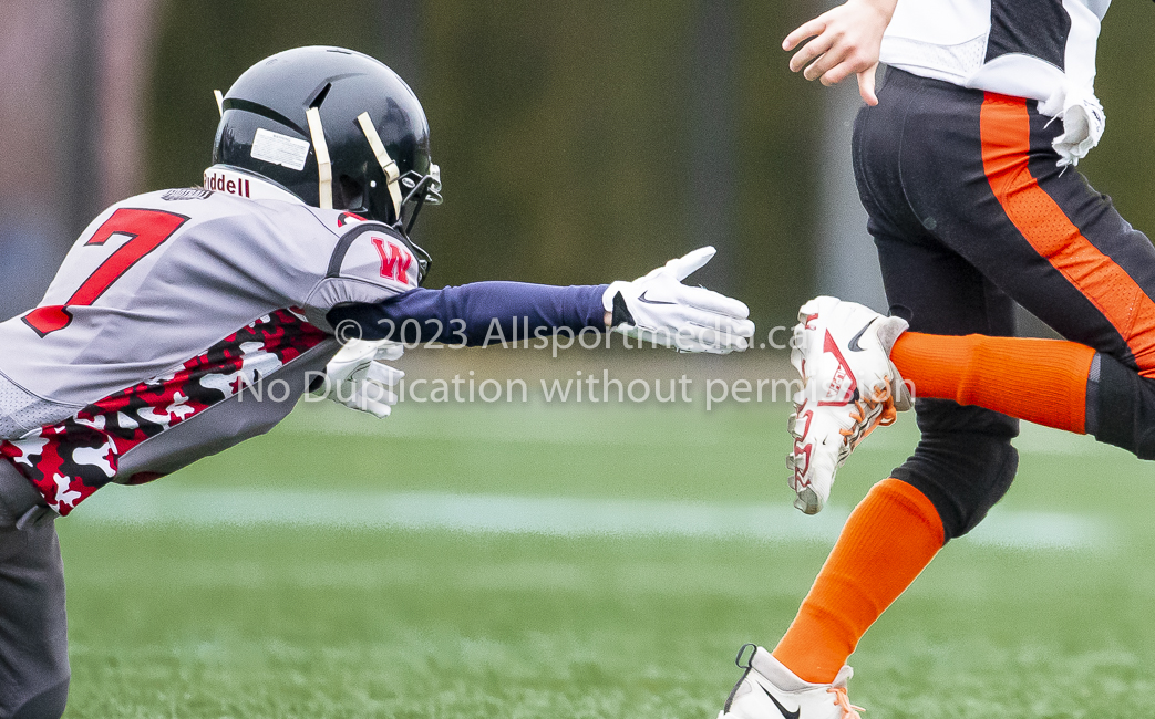 Warriors westshore Wolverines Saanich GVMFA  Goudy Langford football