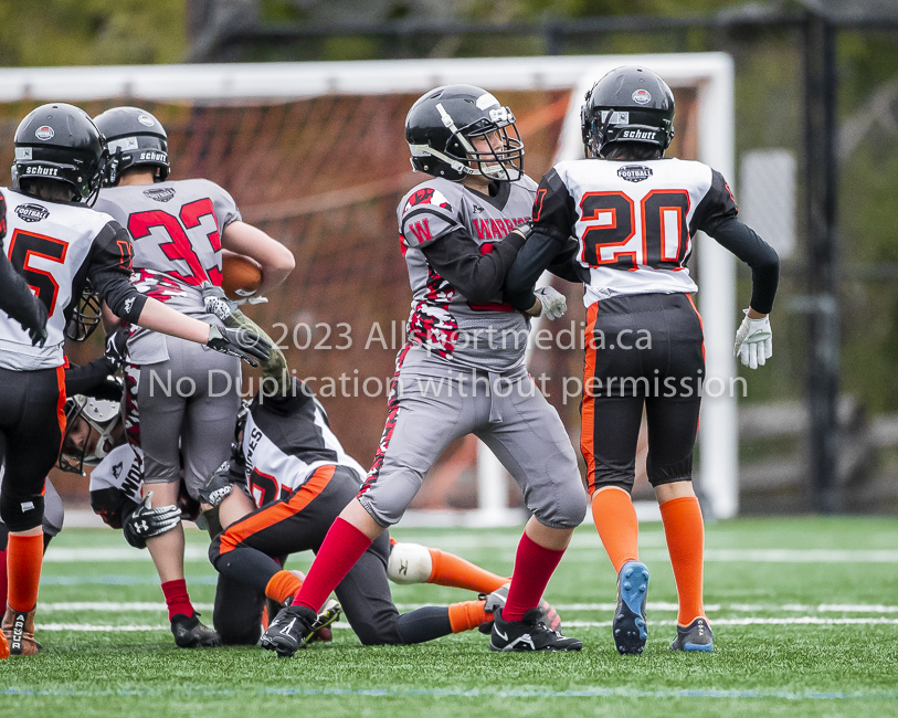 Warriors westshore Wolverines Saanich GVMFA  Goudy Langford football