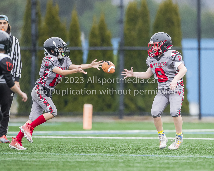 Warriors westshore Wolverines Saanich GVMFA  Goudy Langford football