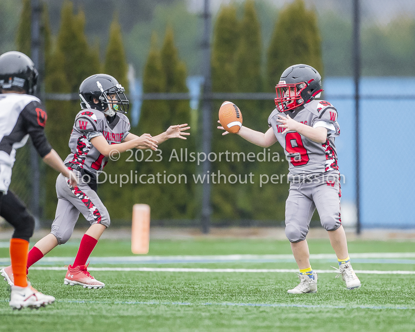 Warriors westshore Wolverines Saanich GVMFA  Goudy Langford football