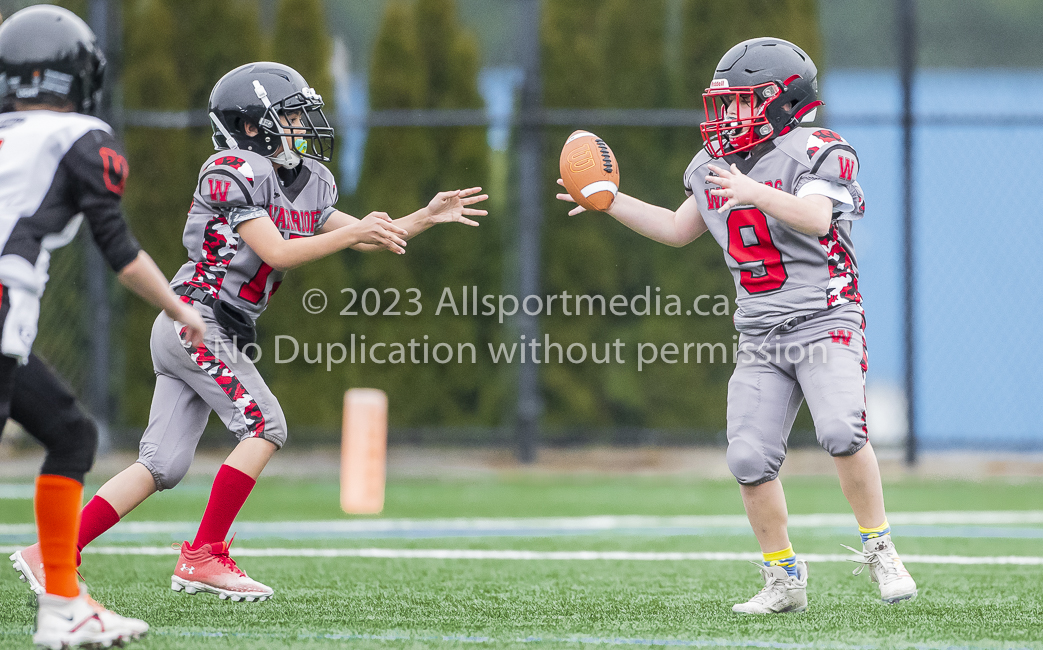 Warriors westshore Wolverines Saanich GVMFA  Goudy Langford football