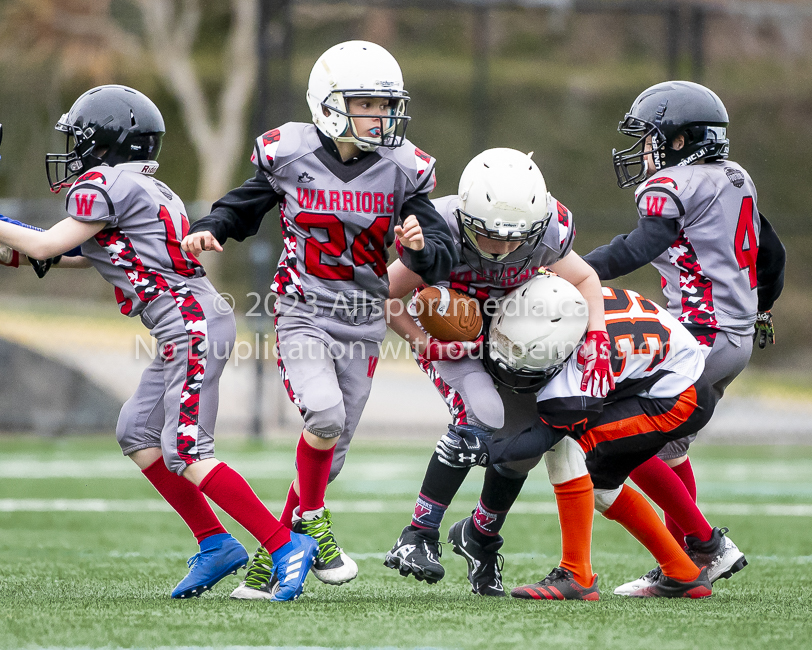 Warriors westshore Wolverines Saanich GVMFA  Goudy Langford football