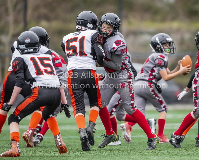 Warriors westshore Wolverines Saanich GVMFA  Goudy Langford football