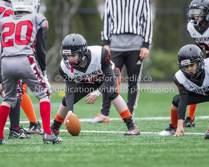 Warriors westshore Wolverines Saanich GVMFA  Goudy Langford football