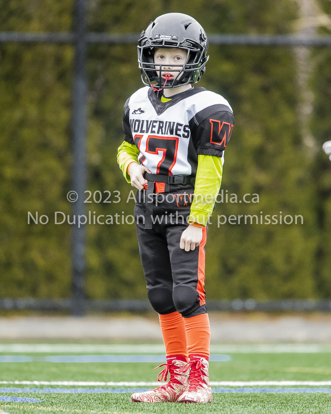 Warriors westshore Wolverines Saanich GVMFA  Goudy Langford football