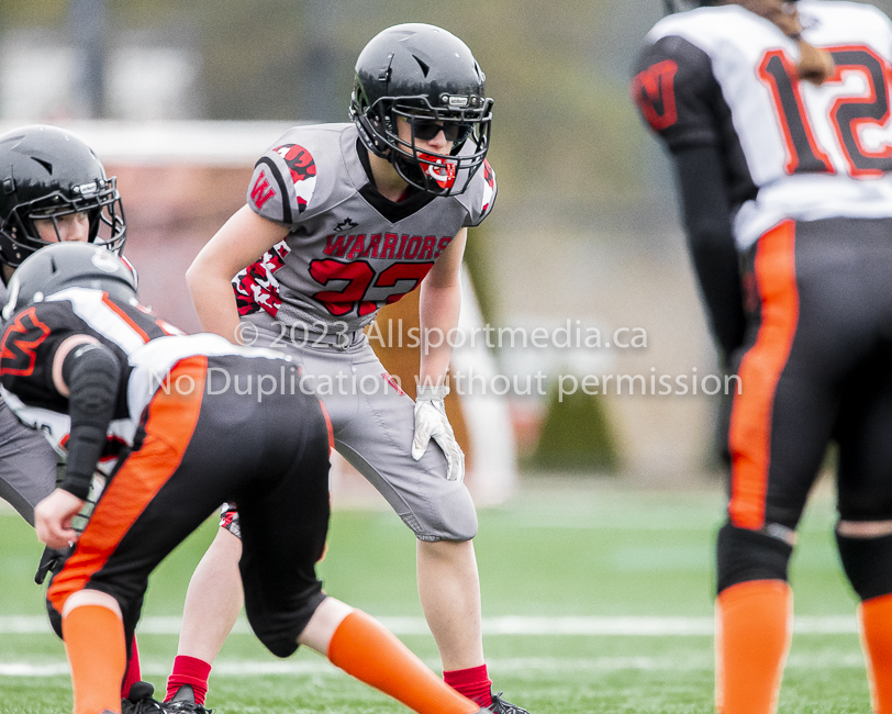 Warriors westshore Wolverines Saanich GVMFA  Goudy Langford football