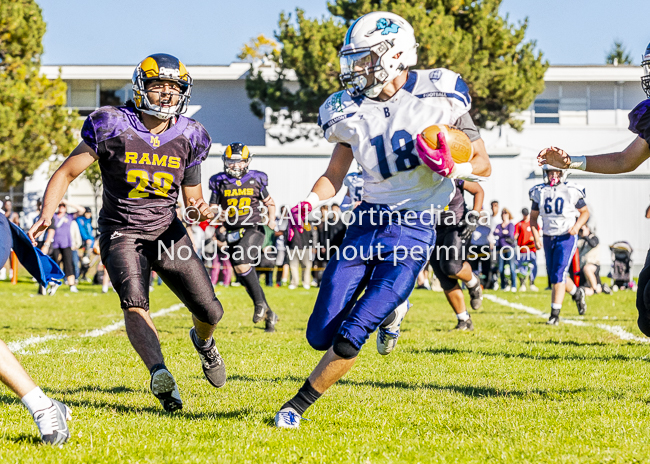 Belmont Bulldogs Football High School Football Allsportmedia Photography BC High School Football AAA Junior Varsity Varsity Goudy Field Langford