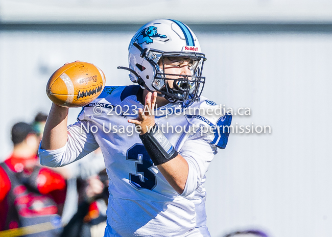 Belmont Bulldogs Football High School Football Allsportmedia Photography BC High School Football AAA Junior Varsity Varsity Goudy Field Langford