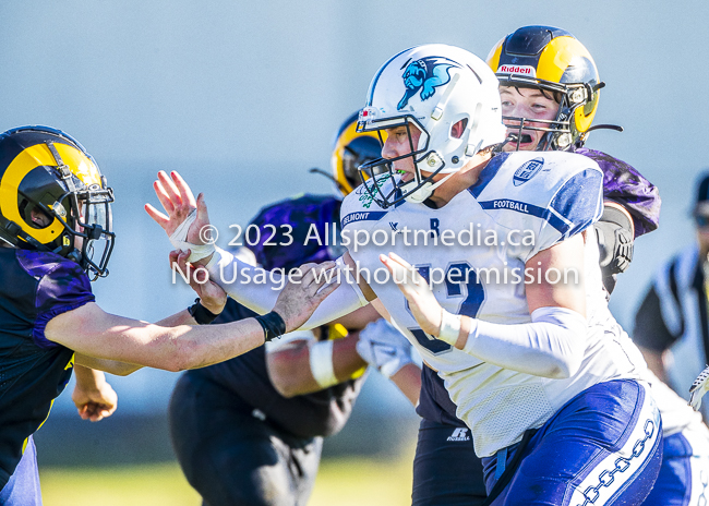 Belmont Bulldogs Football High School Football Allsportmedia Photography BC High School Football AAA Junior Varsity Varsity Goudy Field Langford