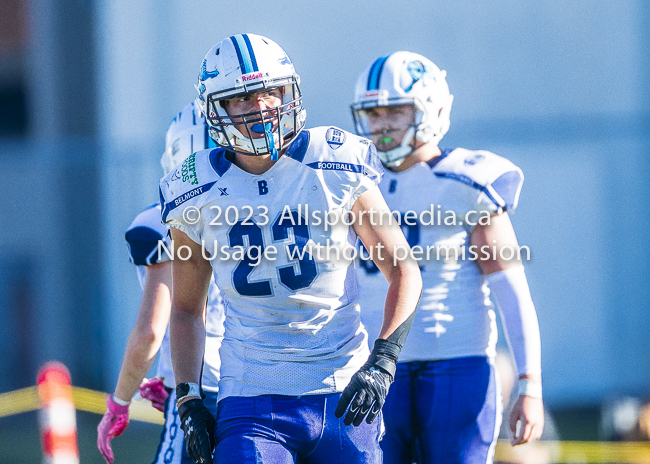 Belmont Bulldogs Football High School Football Allsportmedia Photography BC High School Football AAA Junior Varsity Varsity Goudy Field Langford