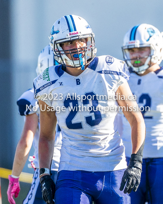 Belmont Bulldogs Football High School Football Allsportmedia Photography BC High School Football AAA Junior Varsity Varsity Goudy Field Langford