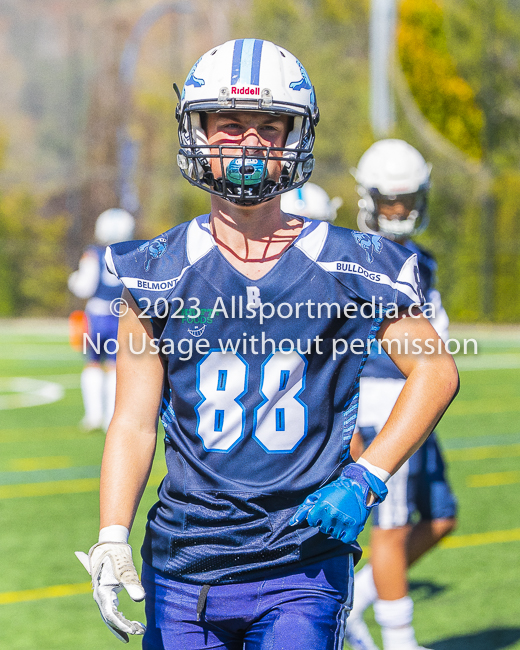 Belmont Bulldogs Football High School Football Allsportmedia Photography BC High School Football AAA Junior Varsity Varsity Goudy Field Langford