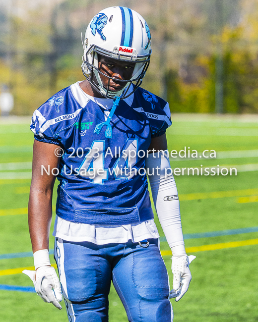 Belmont Bulldogs Football High School Football Allsportmedia Photography BC High School Football AAA Junior Varsity Varsity Goudy Field Langford