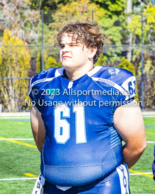 Belmont Bulldogs Football High School Football Allsportmedia Photography BC High School Football AAA Junior Varsity Varsity Goudy Field Langford