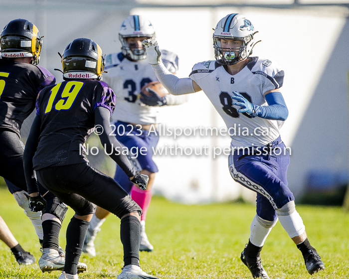 Belmont Bulldogs Football High School Football Allsportmedia Photography BC High School Football AAA Junior Varsity Varsity Goudy Field Langford