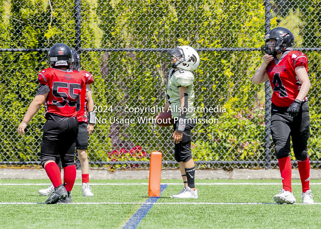 Warriors Sparrtans PeeWee football