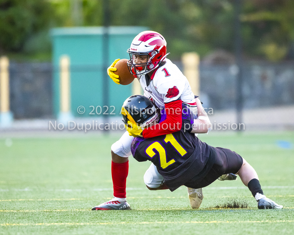 Mt Doug Rams John Barsby Bulldogs Goudy Field Langford High School Football Allsportmedia ISN Independent Sports News Island Sports News