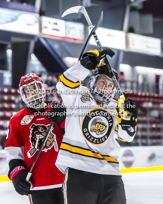 Allsportmedia.ca Independent Sports News Island Sports News Victoria Canon Victoria Grizzlies Naniamo Clippers BCHL Hockey Vancouver Island;independent sports news