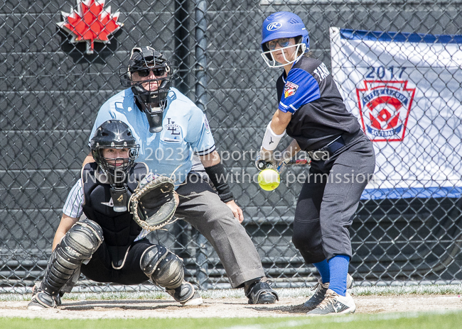 ISN Hampton Little League Softball Canadian Championships Allsportmedia Photofraphy